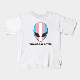 Trans Pride Gaylien: Transgalactic Kids T-Shirt